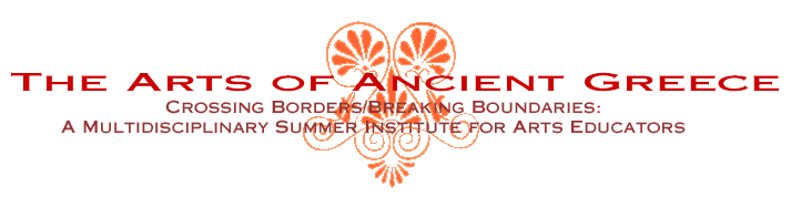 Title Bar for "The Arts of Ancient Greece: Crossing Borders/Breaking Boundaries"